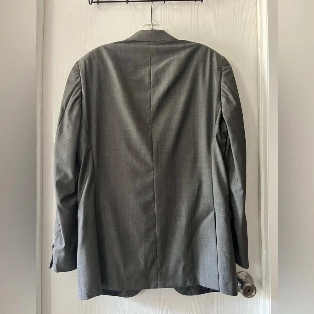 Hart Schaffner Marx Charcoal Heathered Suit